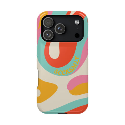 Psychodelic Acid Swirl Phone Case for Apple