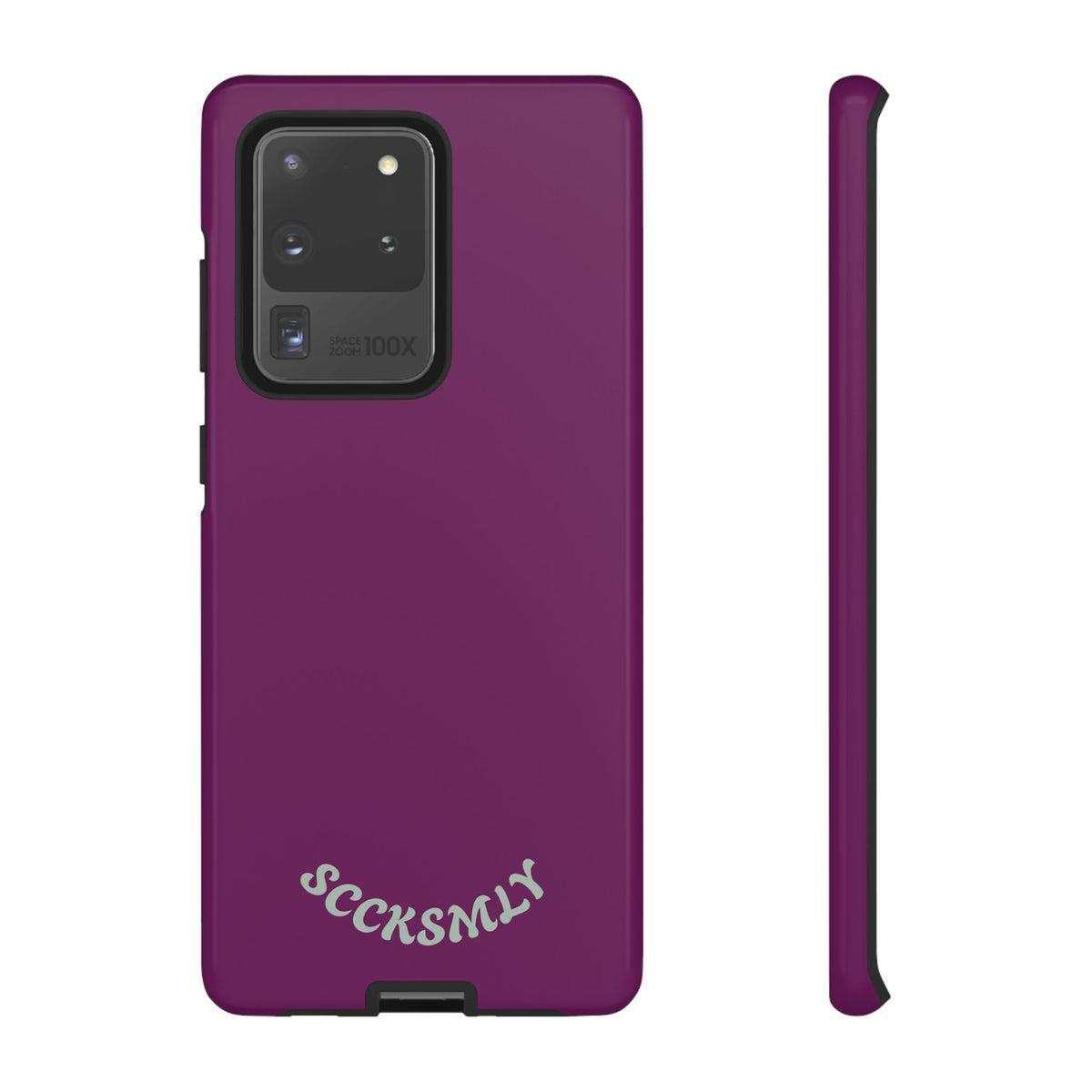 SOLID Amethyst Matte Tough Phone Case for Samsung