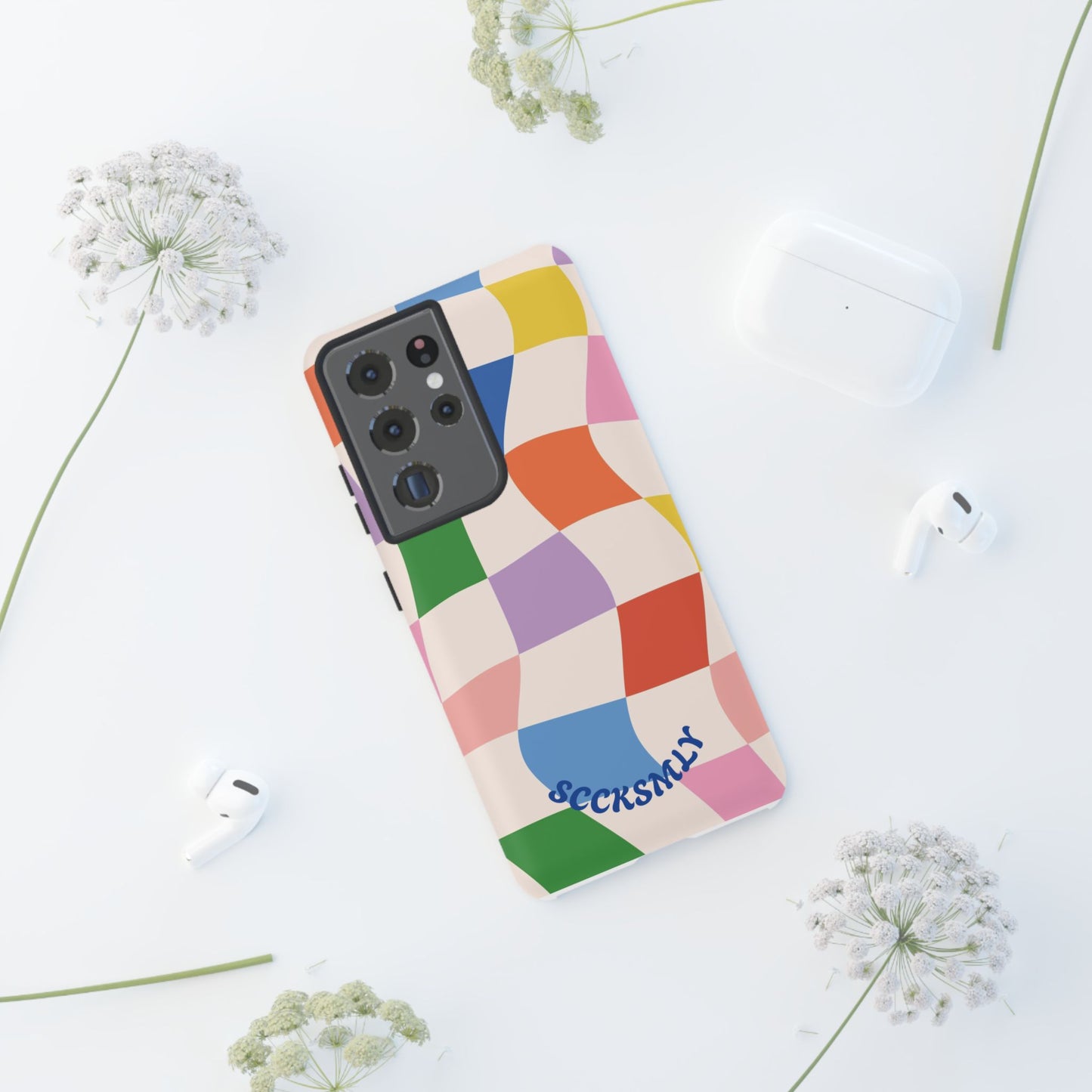 Checker Flicker Phone Case for Samsung