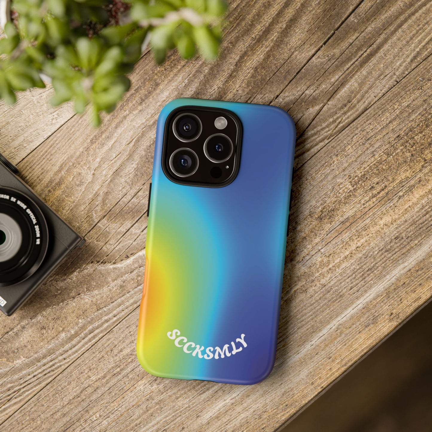 Gradient Heatwave Tough Phone Case for Apple