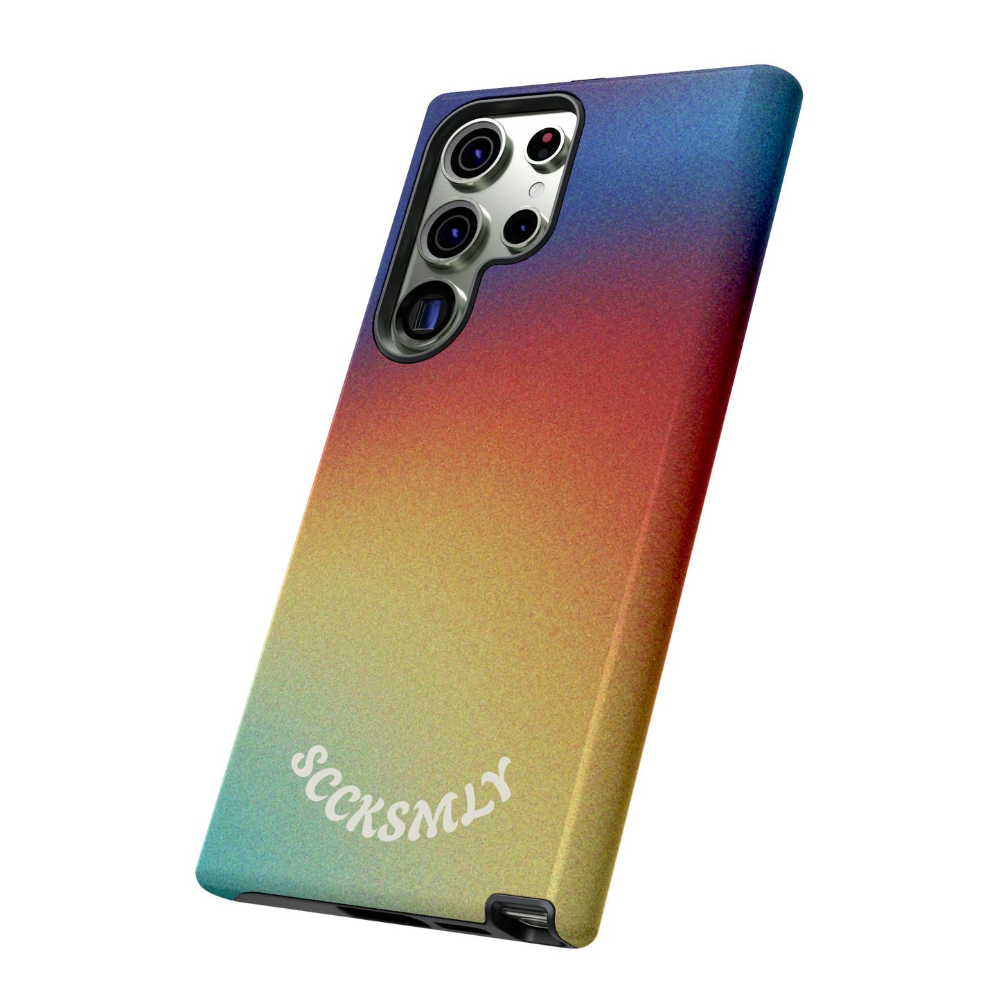 Faded Sunset Aura Tough Phone Case for Samsung