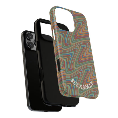 Earthly Waves Tough Phone Case for Apple