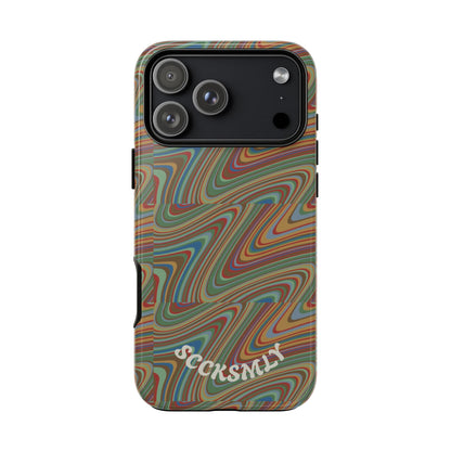 Earthly Waves Tough Phone Case for Apple