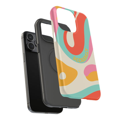 Psychodelic Acid Swirl Phone Case for Apple