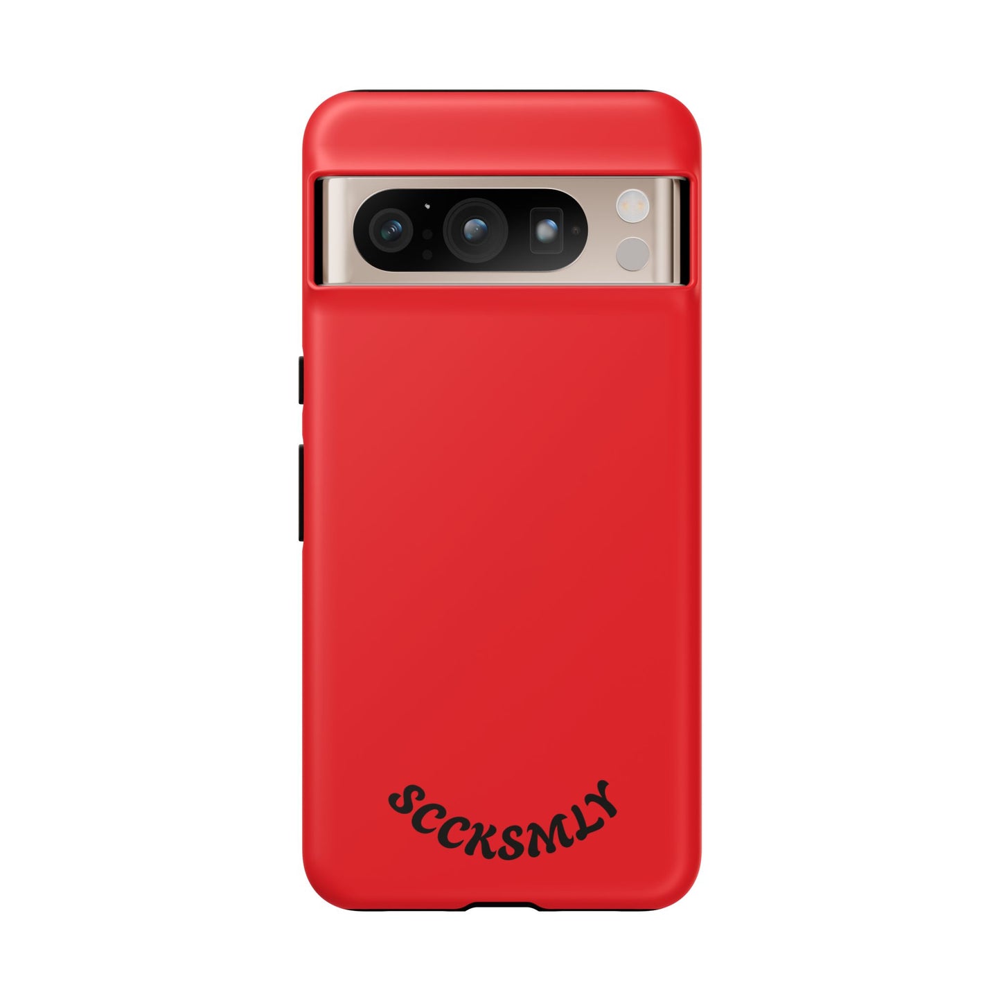 SOLID Screaming Red Tough Casee for Google Pixel