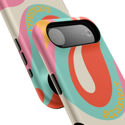 Psychodelic Acid Swirl Phone Case for Apple