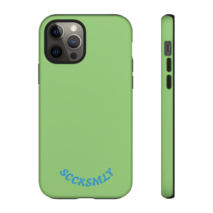 SOLID Sour Lime Tough Case for Apple