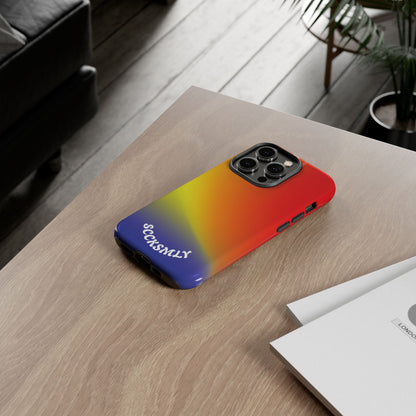 Volcanic Rain Tough Phone Case for Apple