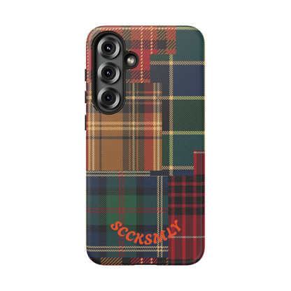 Heritage Hues Patchwork Tough Phone Case for Samsung