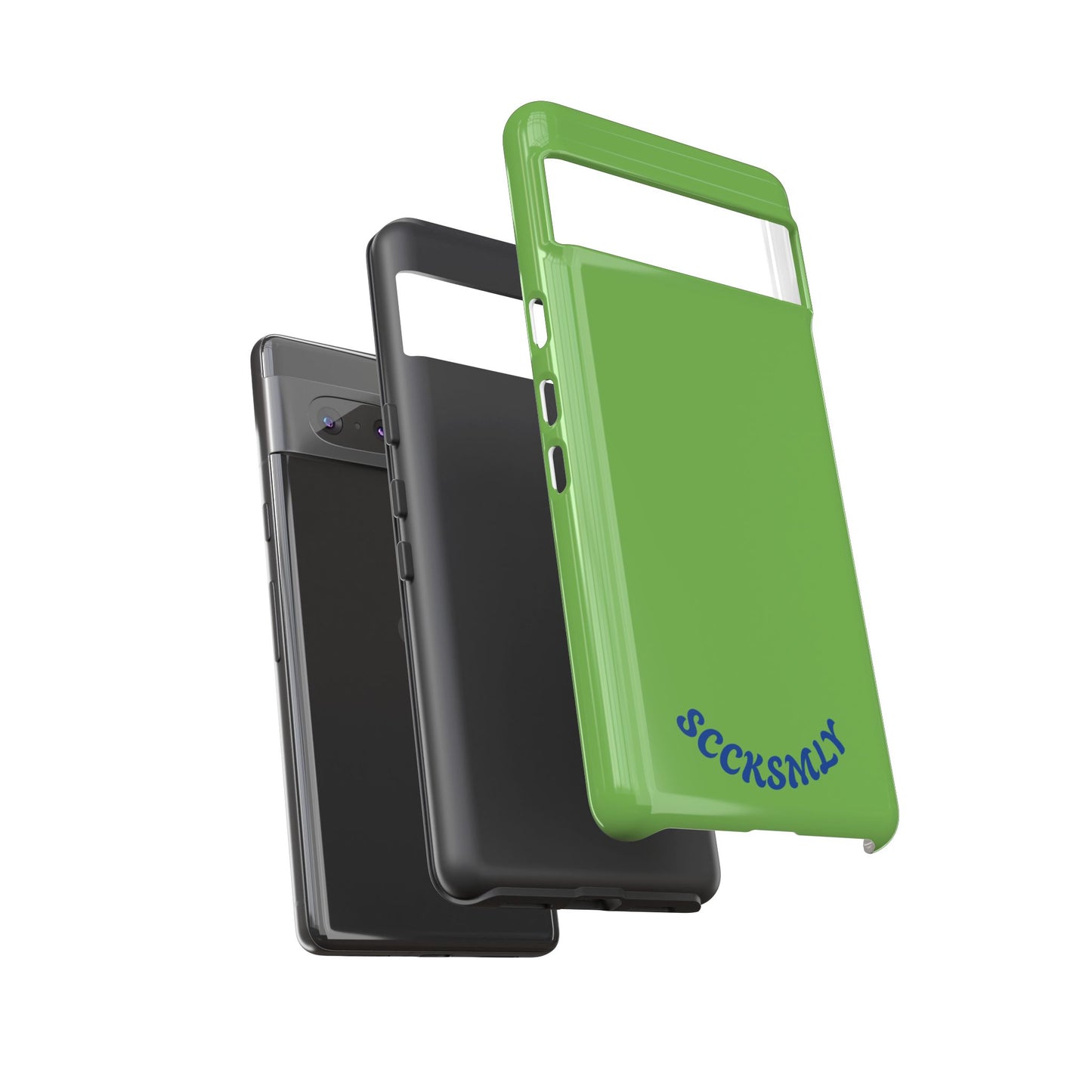 SOLID Matcha Moss Tough Phone Case for Google Pixel