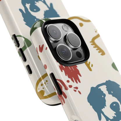 Paws & Portraits Tough Phone Case for Apple