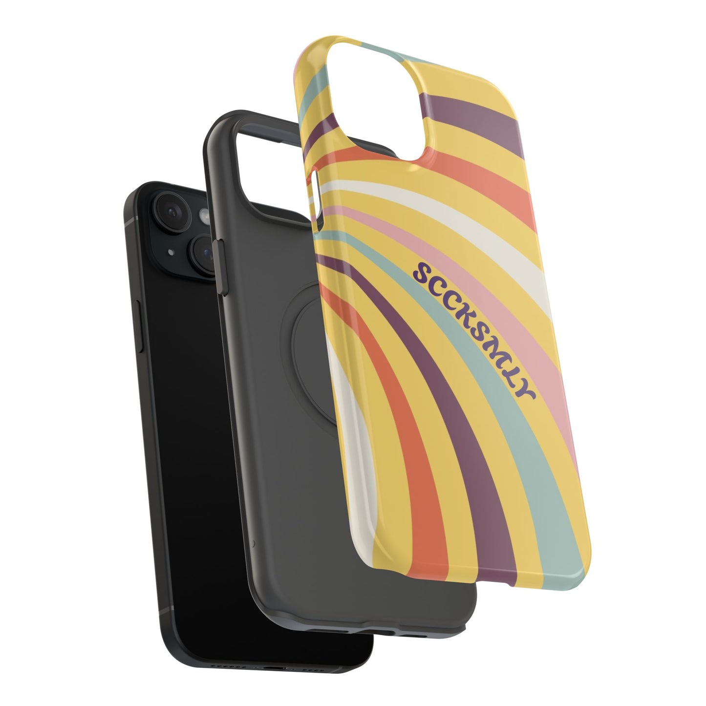 Vintage Groove Phone Case for Apple