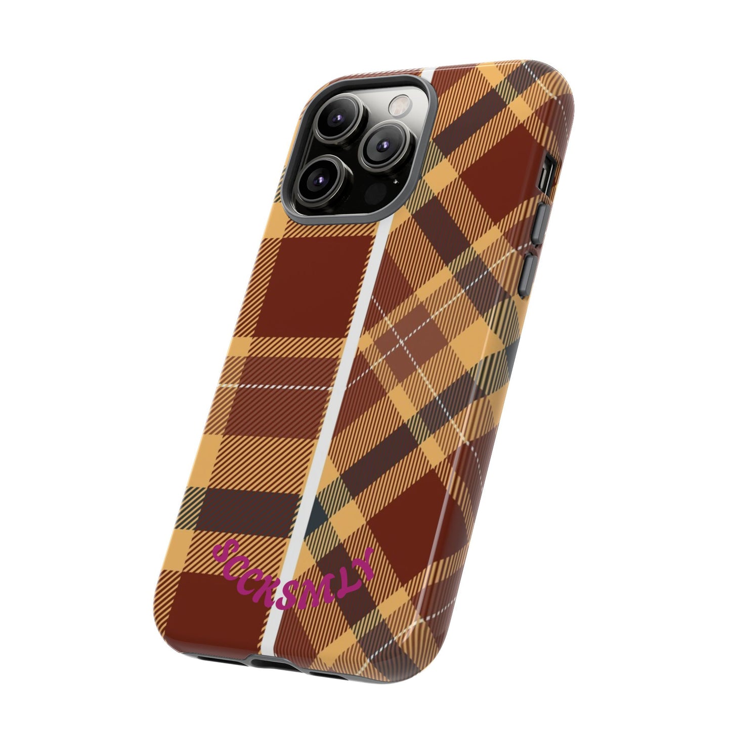 Autumn Plaid Phone Case for Apple