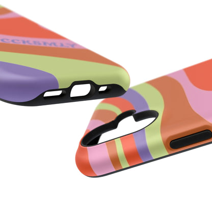 Curvy Swirl Phone Case for Apple
