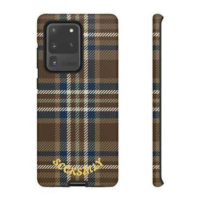 Earth and Sky Plaid Phone Case for Samsung