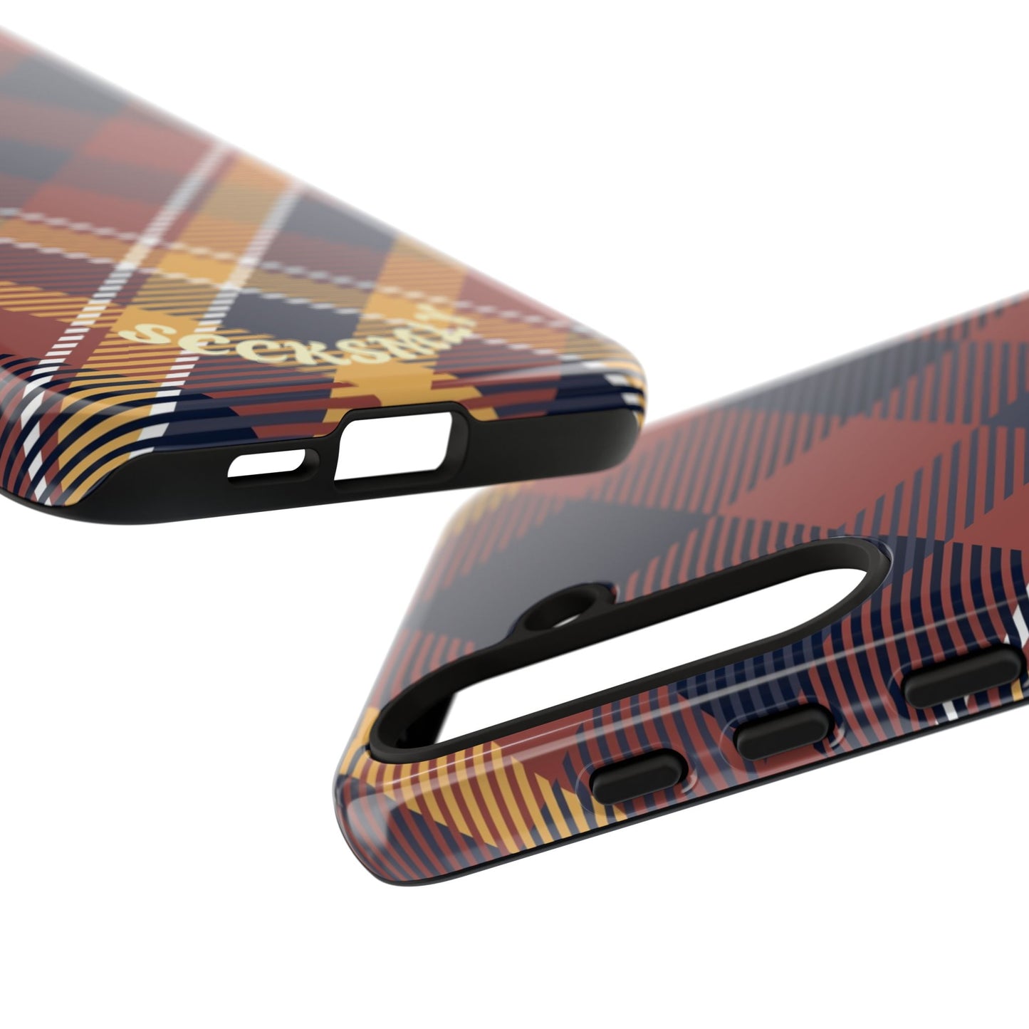 Harvest Tartan Phone Case for Samsung