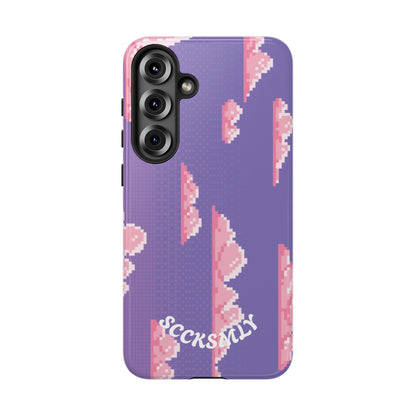 Purple Cotton Candy Sky Tough Phone Case for Samsung