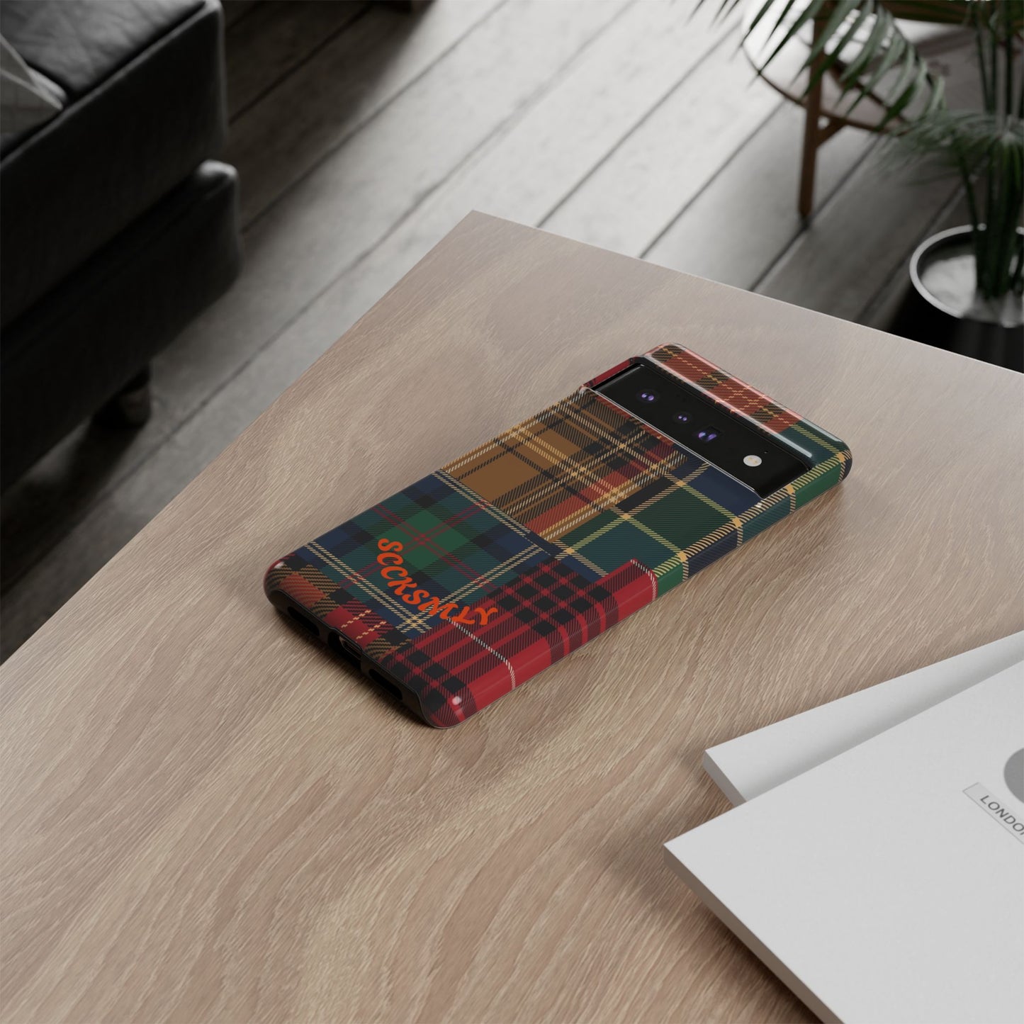Heritage Hues Patchwork Tough Phone Case for Google Pixel