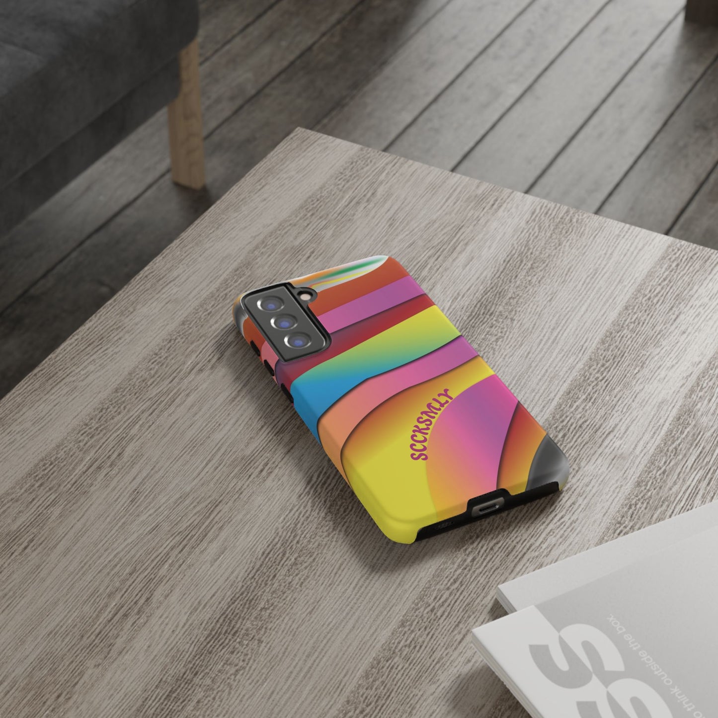 Modern Retro Rainbow Phone Case for Samsung