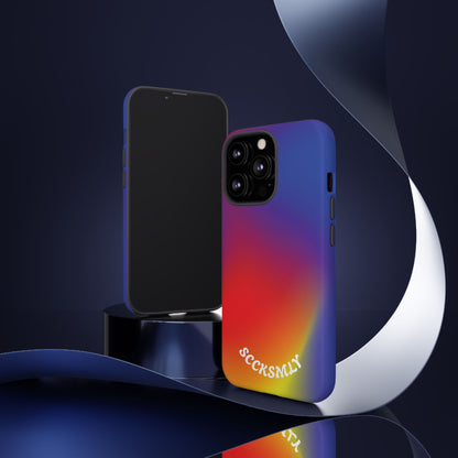 Liquid Dusk Tough Phone Case for Apple