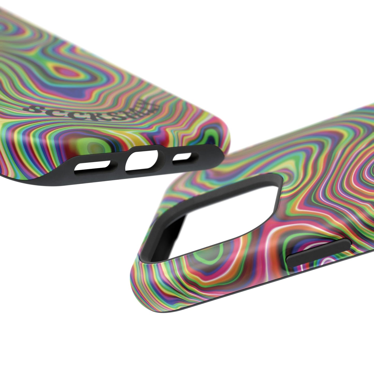 Acid Swirl Phone Case for Apple