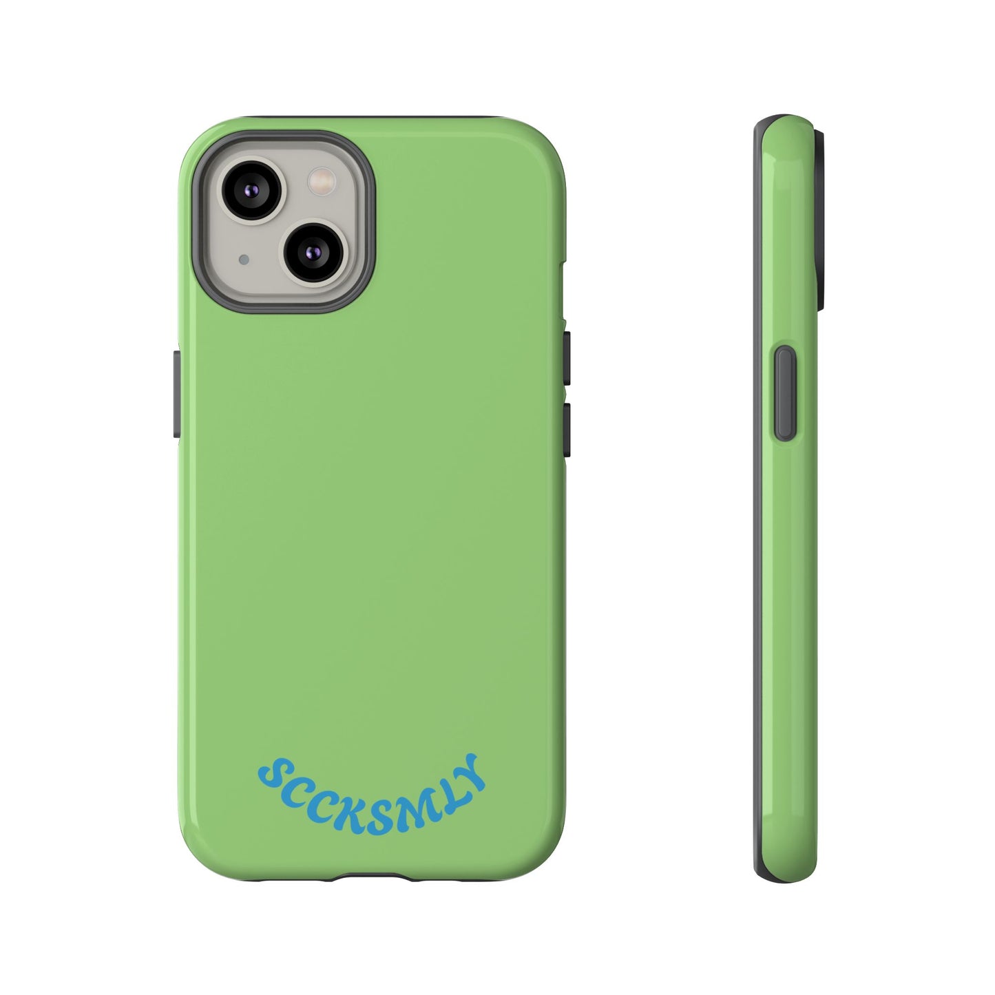 SOLID Sour Lime Tough Case for Apple