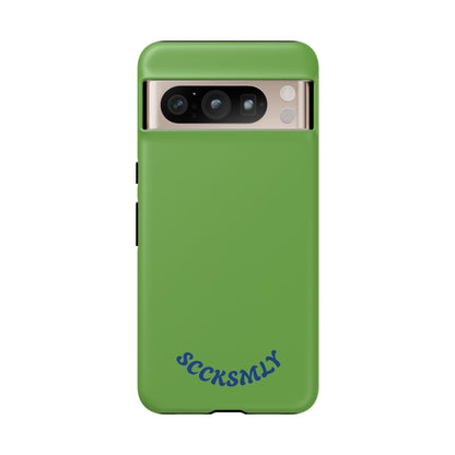 SOLID Matcha Moss Tough Phone Case for Google Pixel