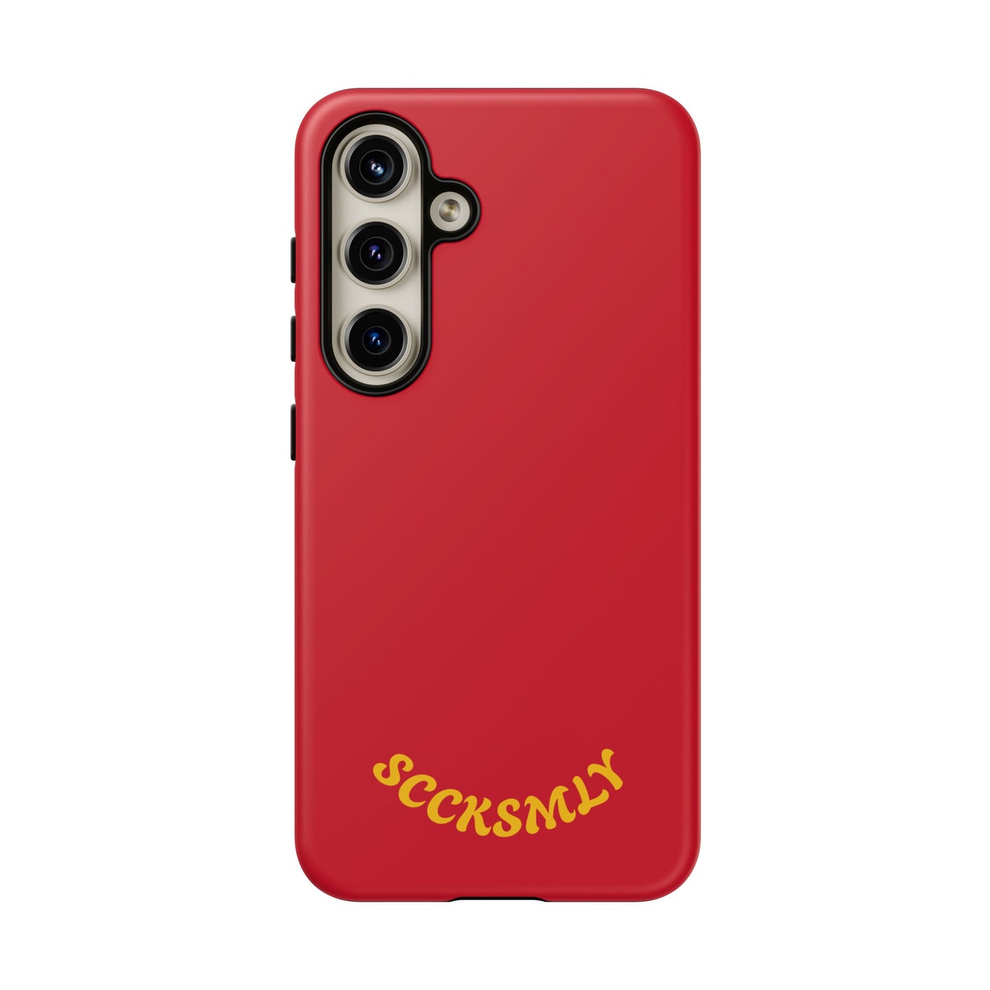 SOLID Calm Cherry Tough Case for Samsung