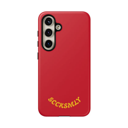 SOLID Calm Cherry Tough Case for Samsung