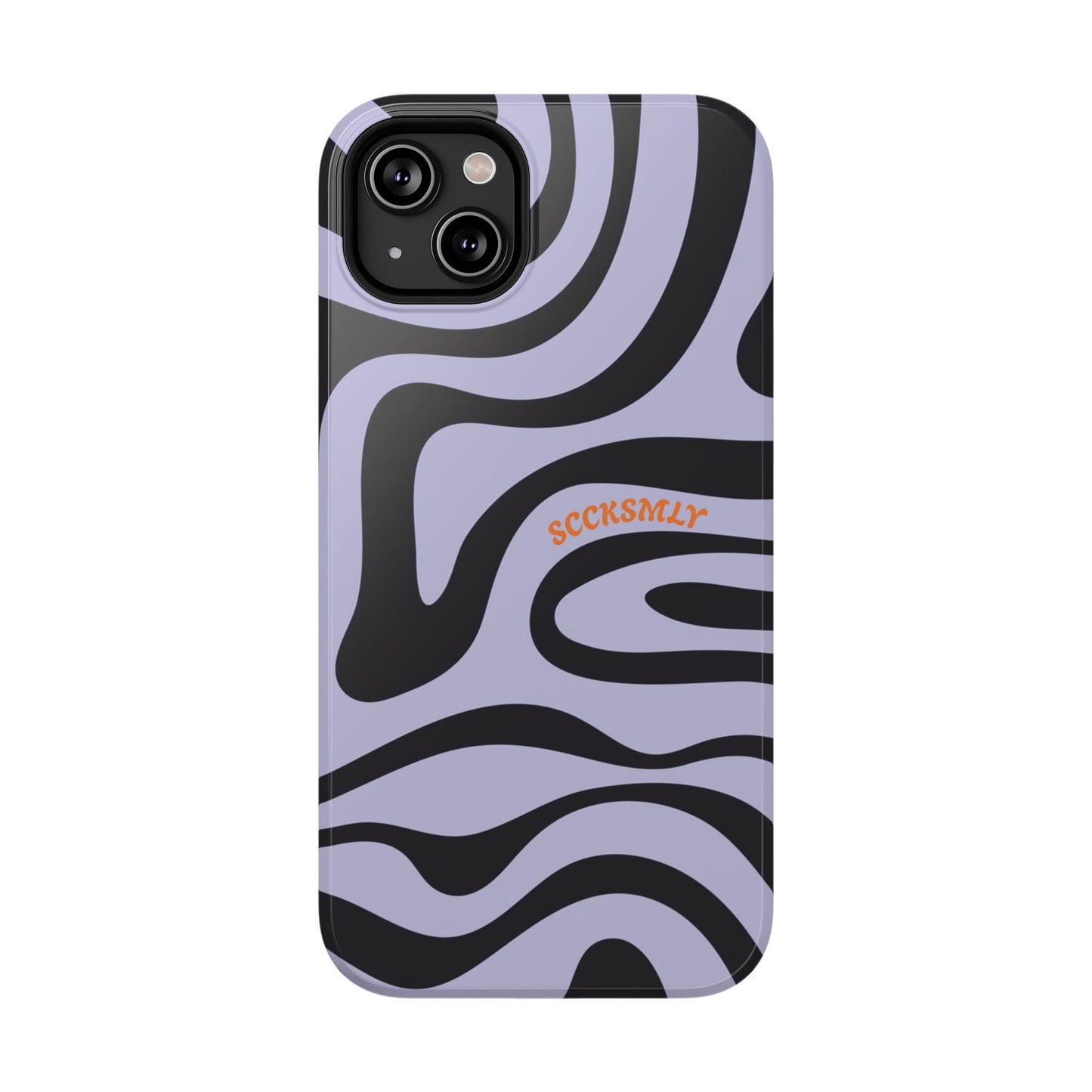 Purple Swirl Phone Case for "IOS or Apple"