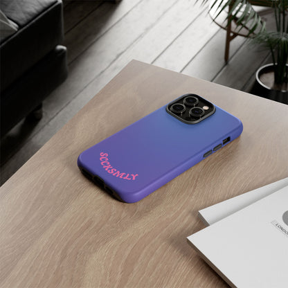 Berry Pop Gradient Tough Phone Case for Apple