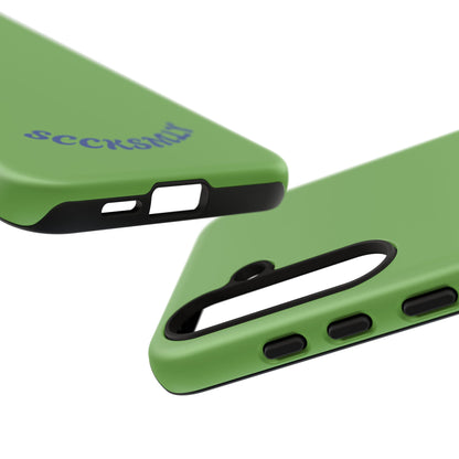 SOLID Matcha Moss Tough Case for Samsung