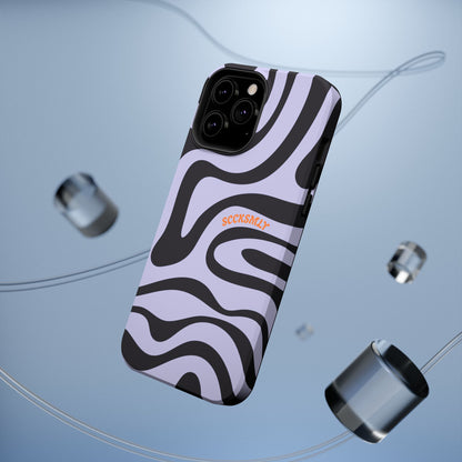 Purple Swirl Phone Case for Apple