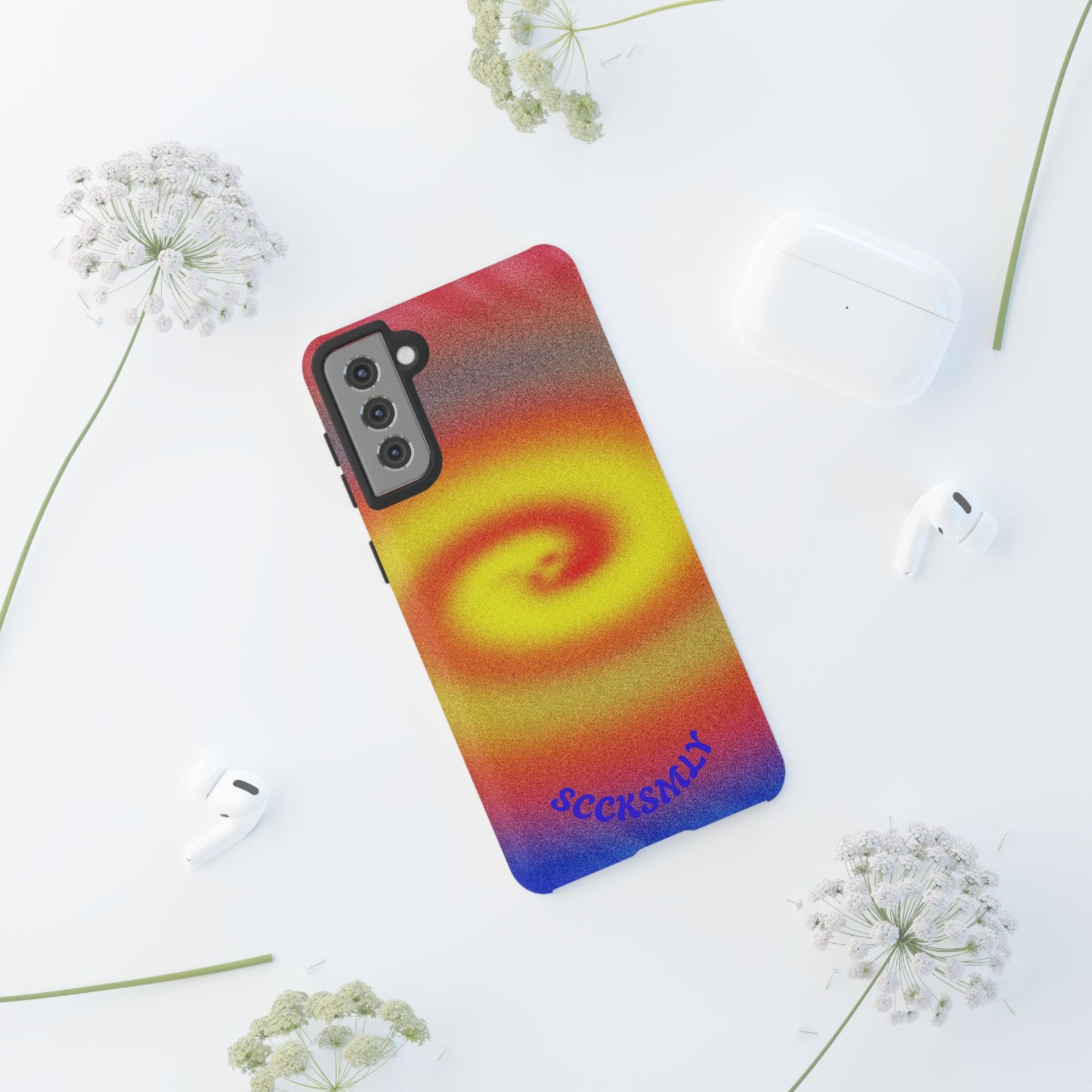 Toxic Spiral Tough Phone Case for Samsung