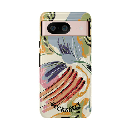 Botanical Strokes Palette Tough Phone Case for Google Pixel