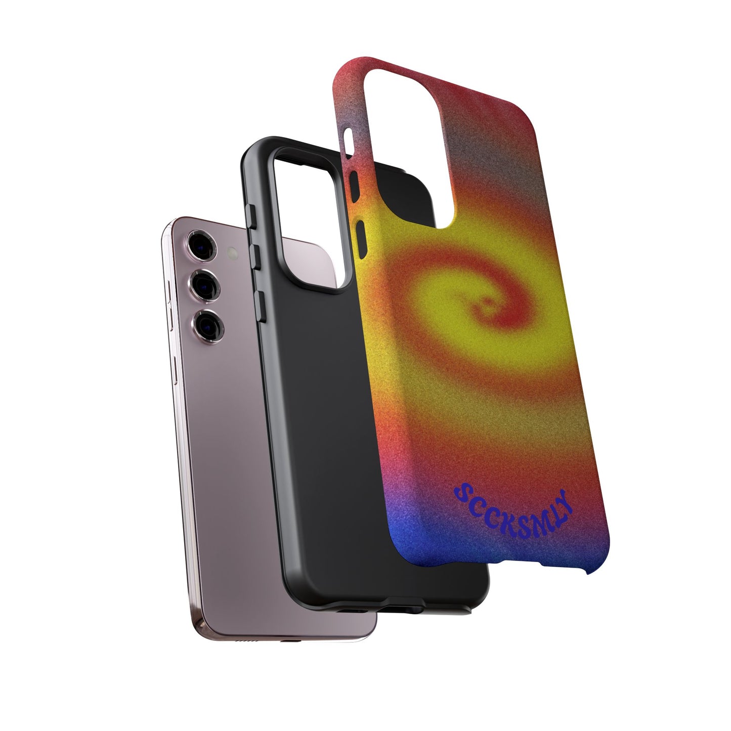 Toxic Spiral Tough Phone Case for Samsung