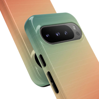 Warm Ombré Tough Phone Case for Google Pixel