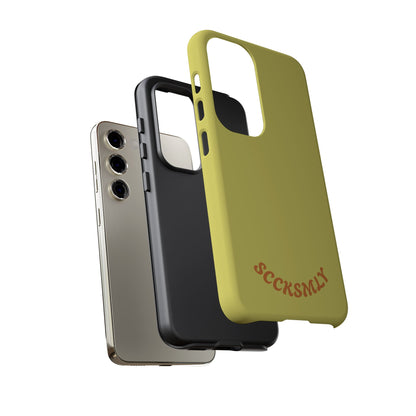 SOLID Lemon Dijon Glaze Tough Case for Samsung