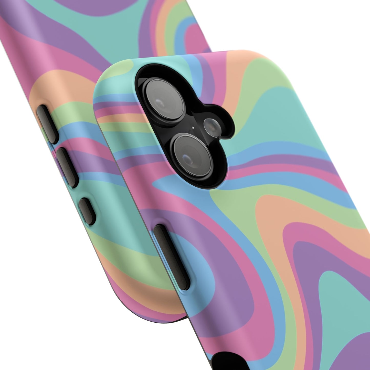 Pastel Swirl Phone Case for Apple