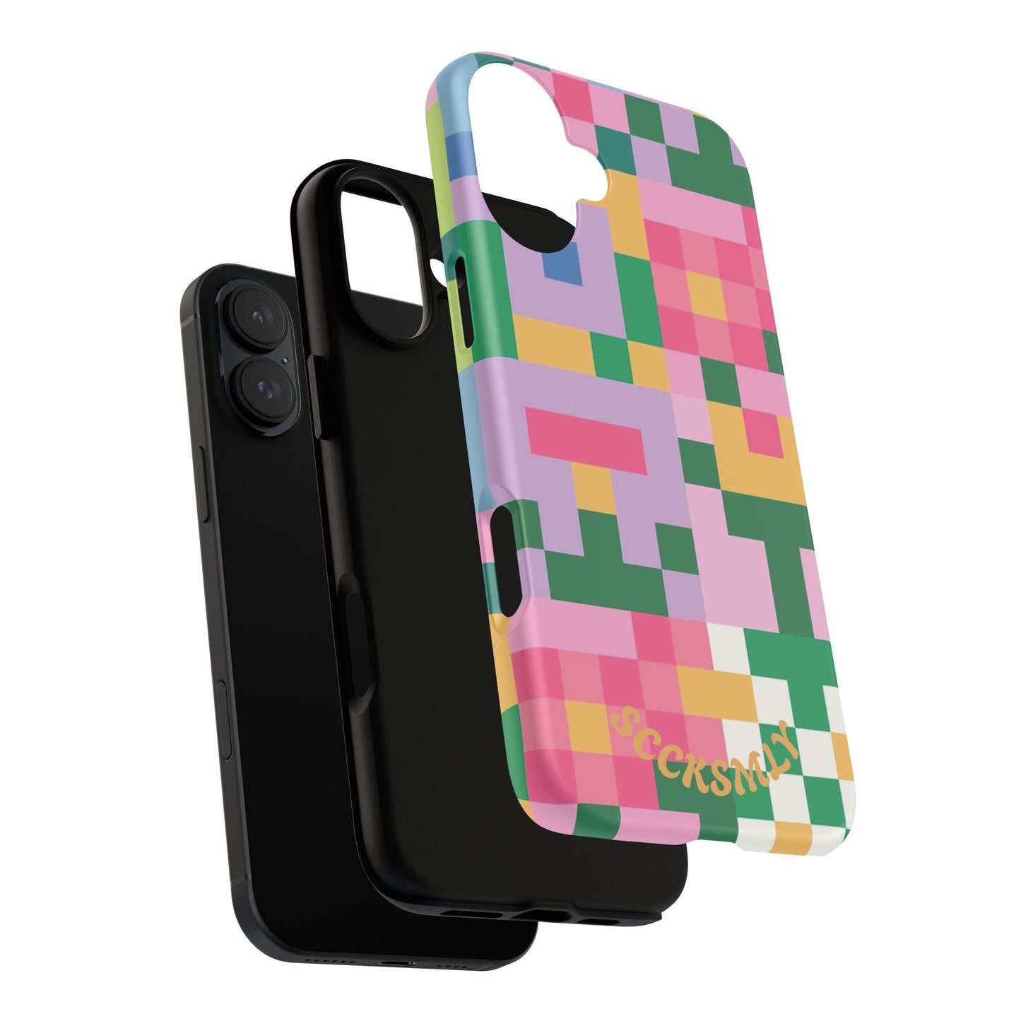 Pixel Garden Tough Phone Case for Apple