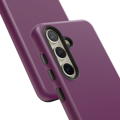 SOLID Amethyst Matte Tough Phone Case for Samsung