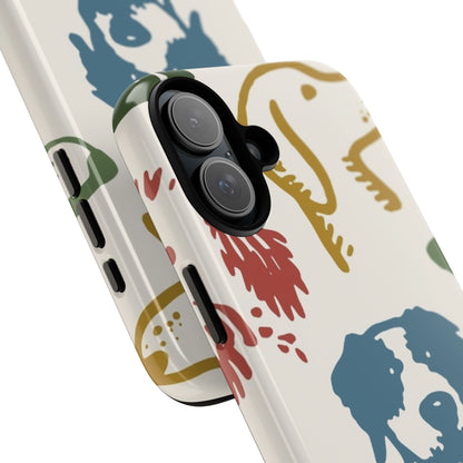 Paws & Portraits Tough Phone Case for Apple