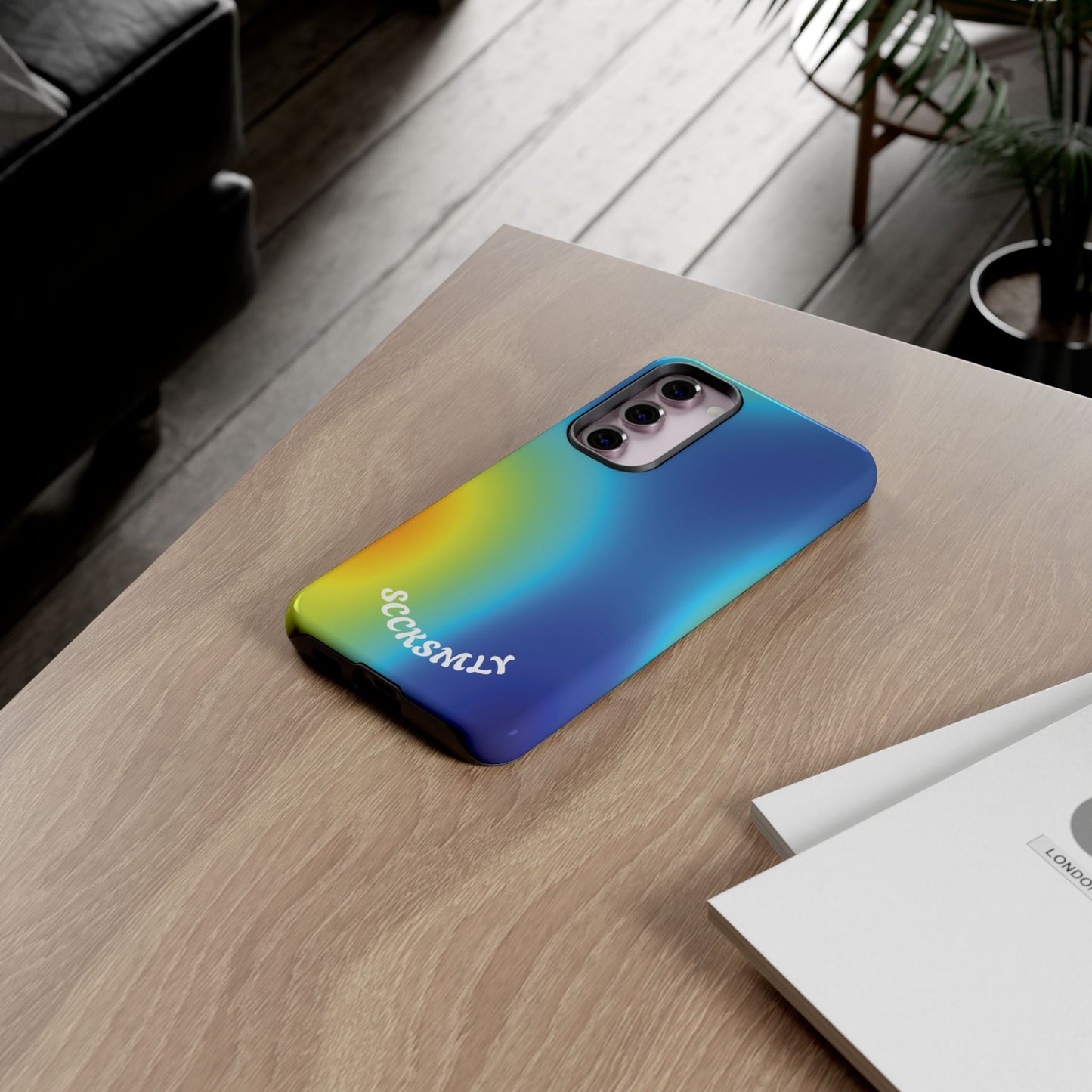 Gradient Heatwave Tough Phone Case for Samsung