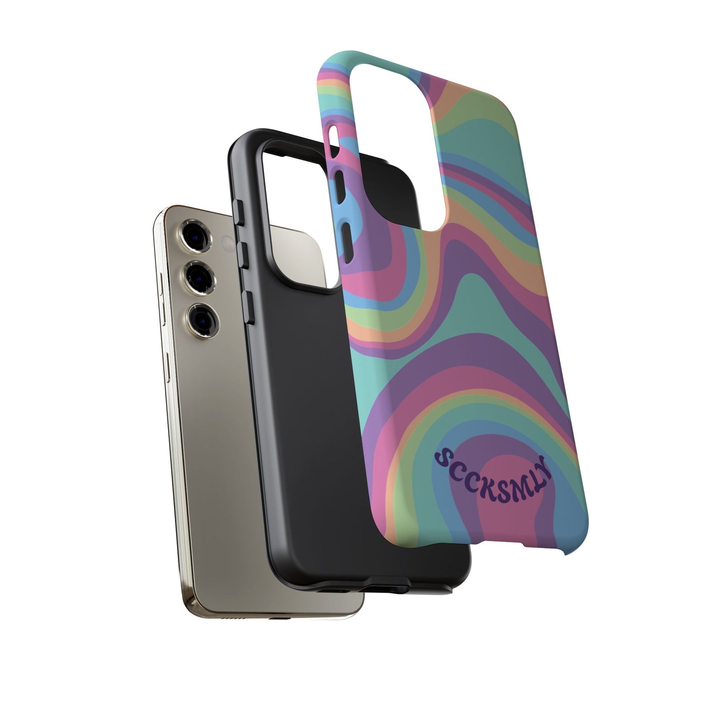 Pastel Swirl Phone Case for Samsung