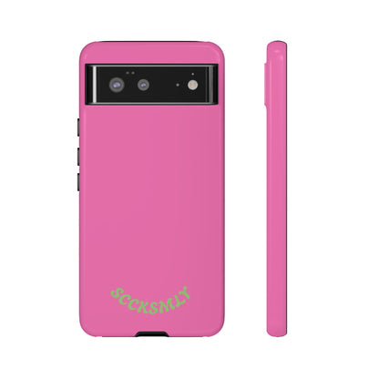SOLID Sweet Static Pink Tough Case for Google Pixel