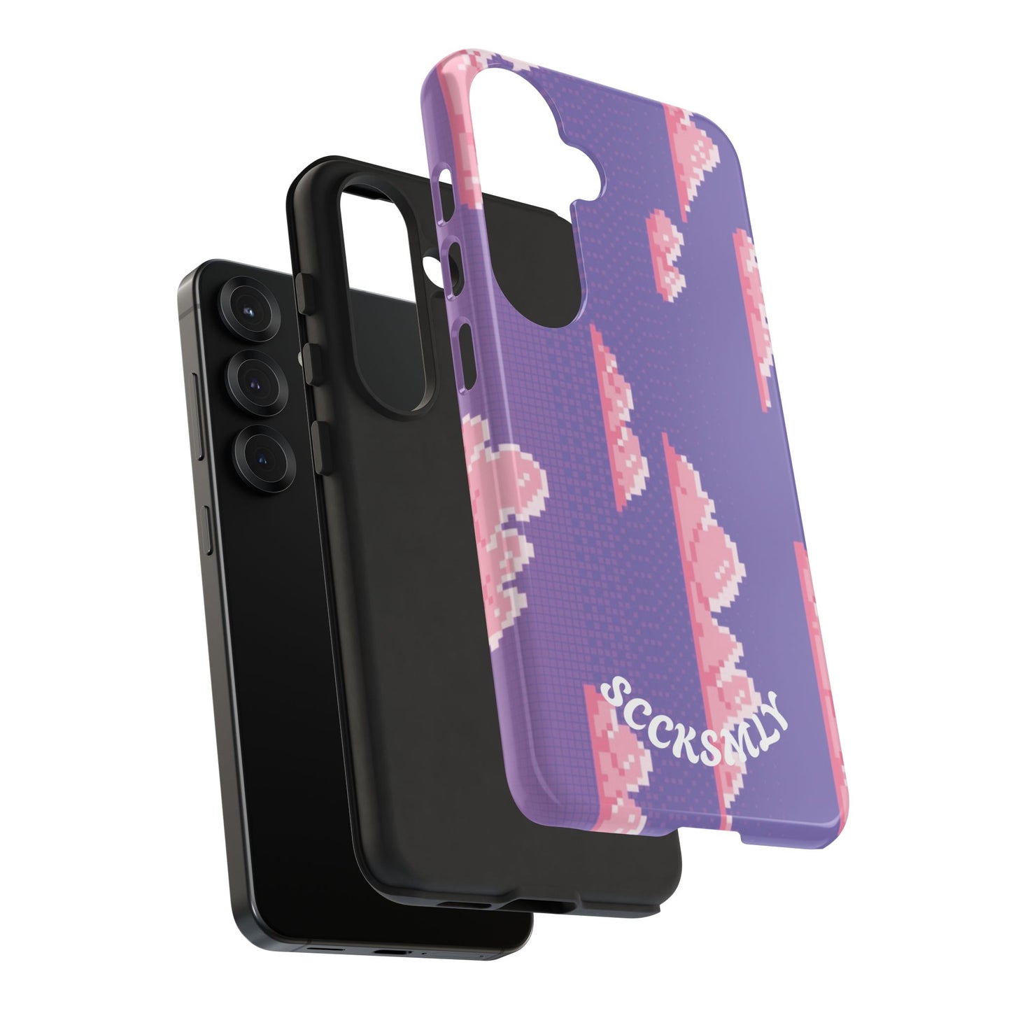 Purple Cotton Candy Sky Tough Phone Case for Samsung