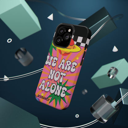 WE ARE NOT ALONE Tough Phone Case for Apple