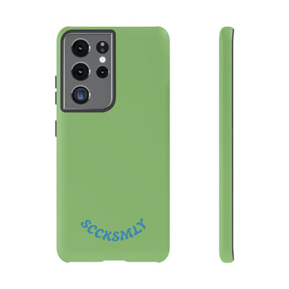 SOLID Sour Lime Tough Case for Samsung