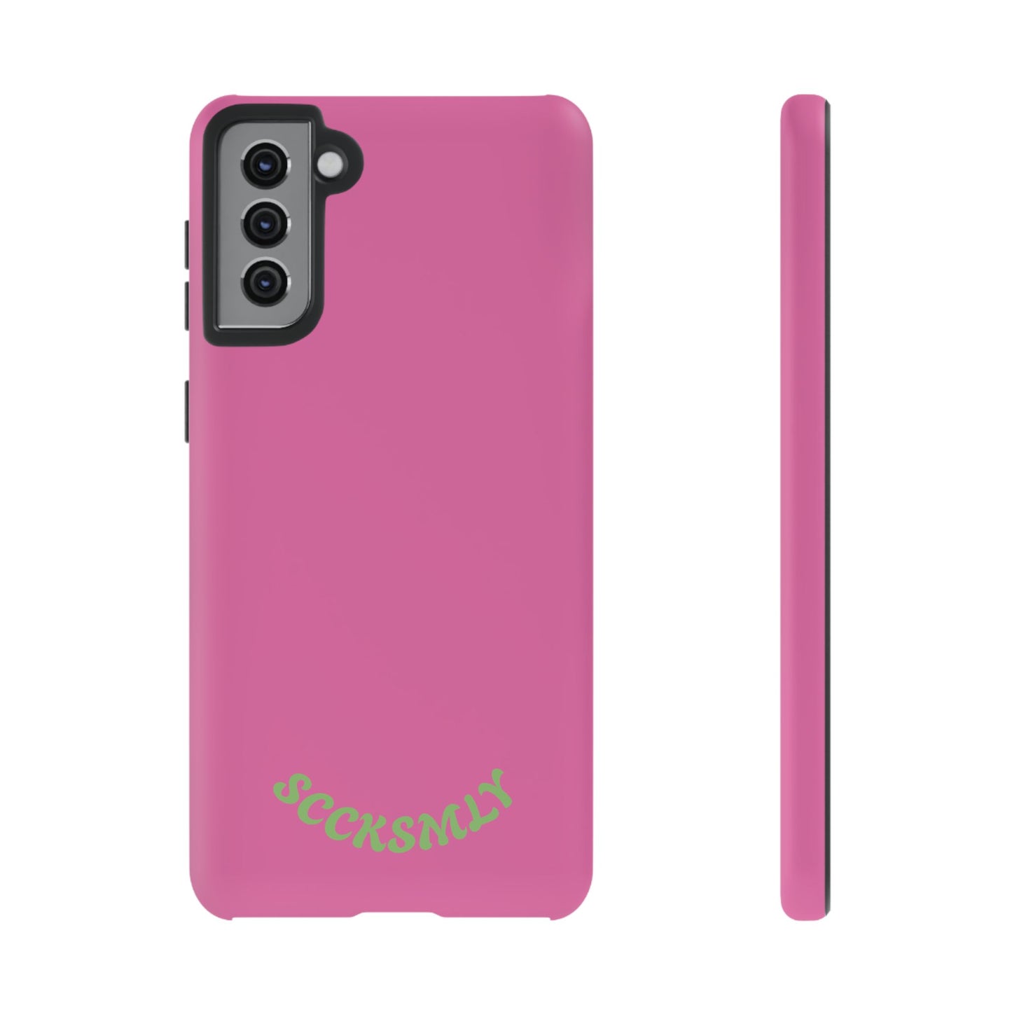 SOLID Sweet Static Pink Tough Case for Samsung