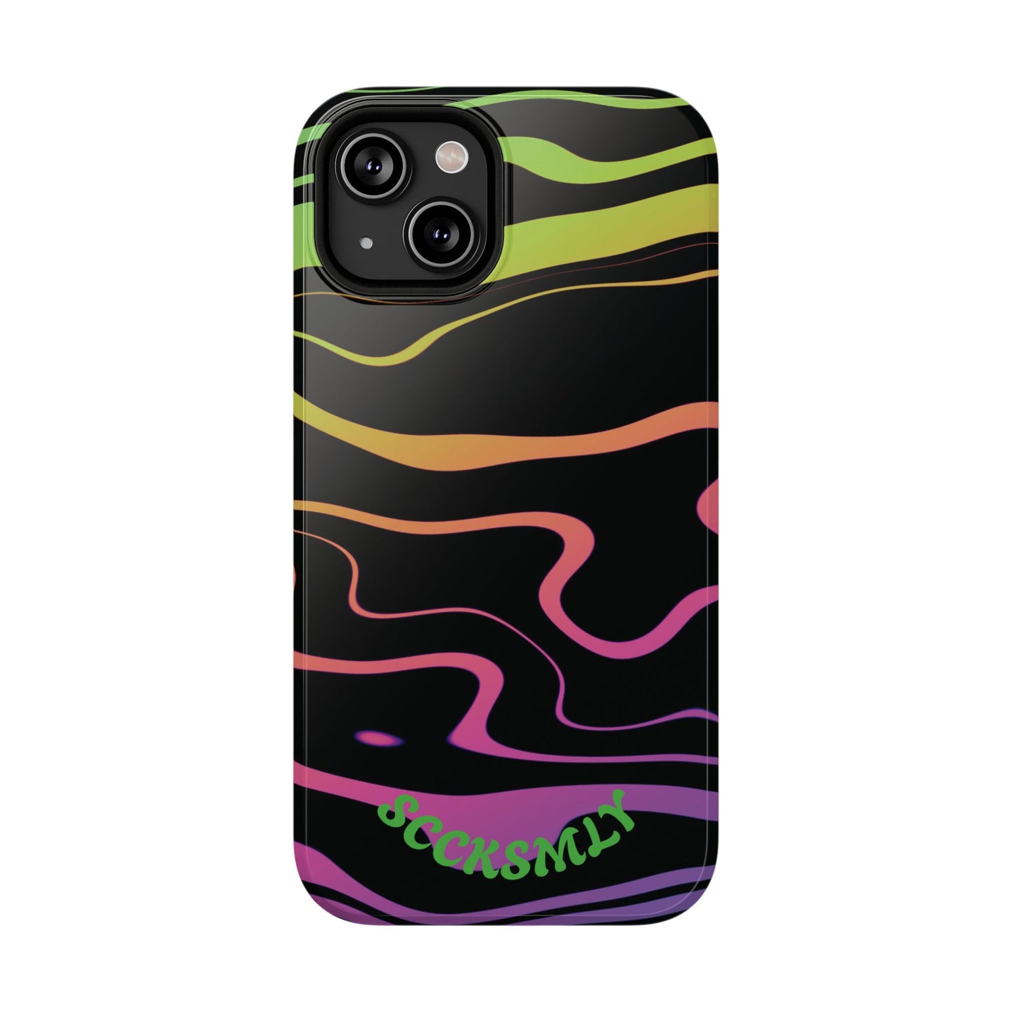 Dark Rainbow Phone Case for Apple